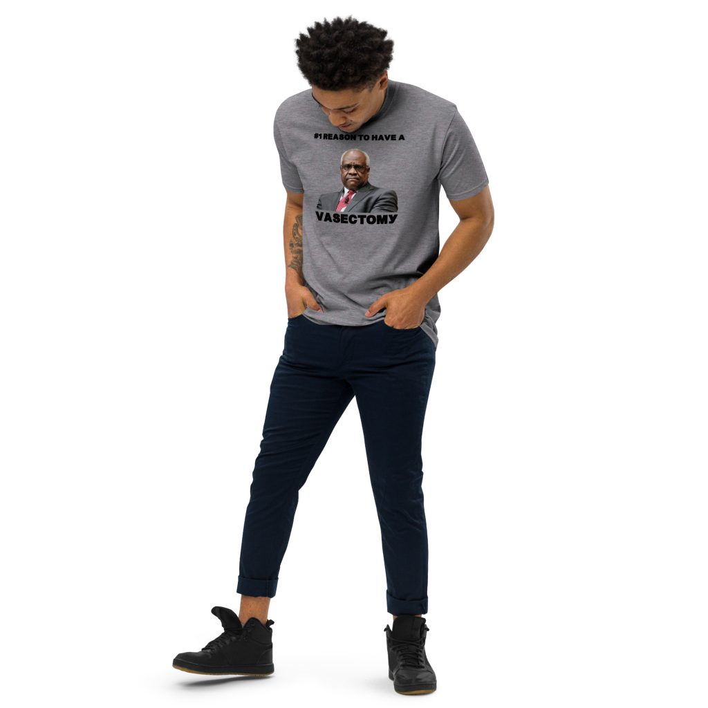 Dane Reid Forget Having Kids I'm Having Fun Mens Premium Heavyweight Tee Carbon Grey Left Front