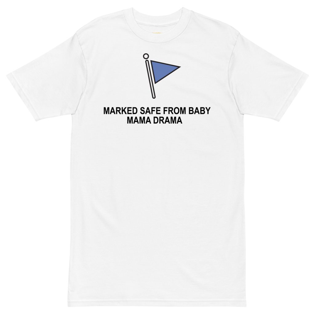 Dane Reid Forget Having Kids I'm Having Fun Mens Premium Heavyweight Tee White Front